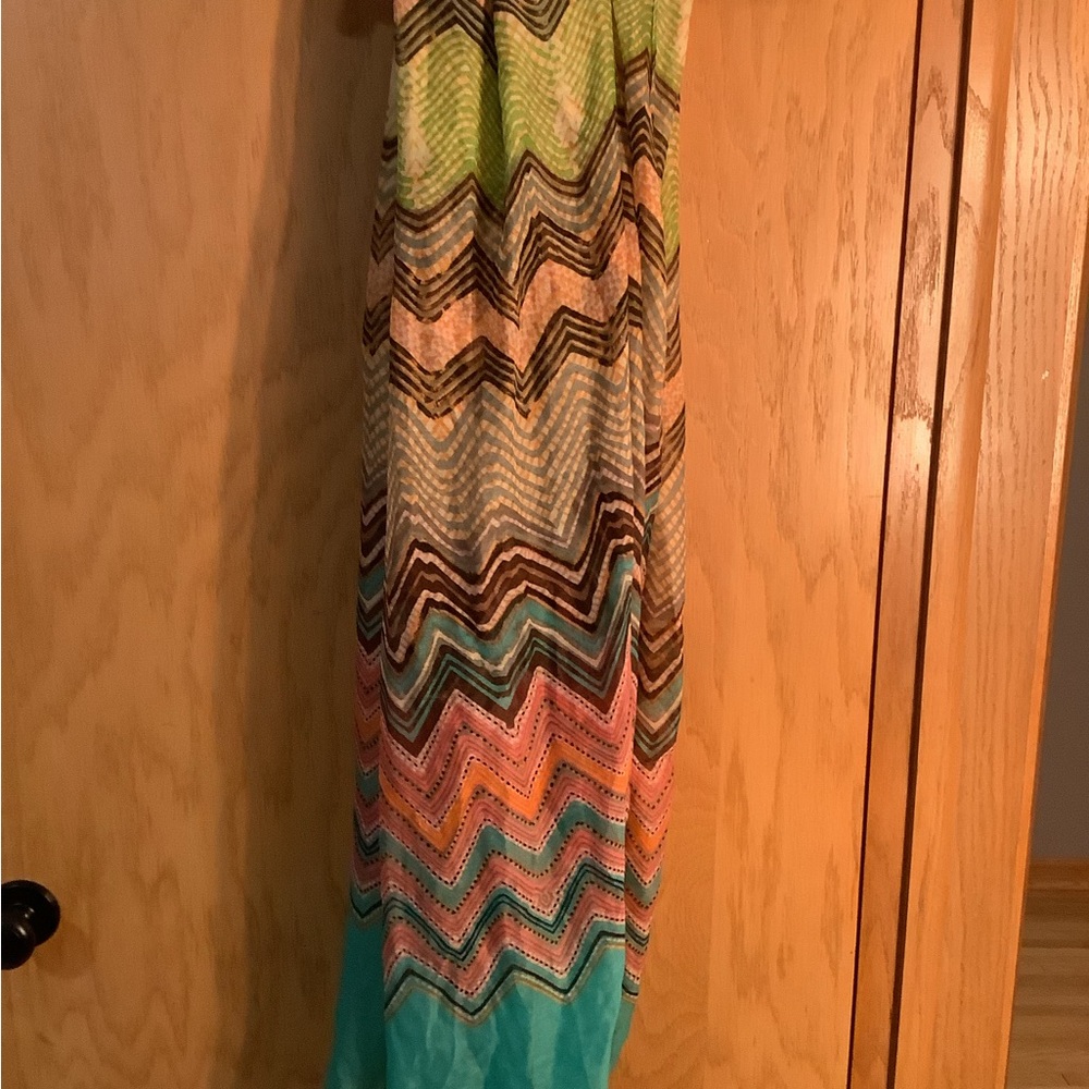 Colorful Chevron Scarf
